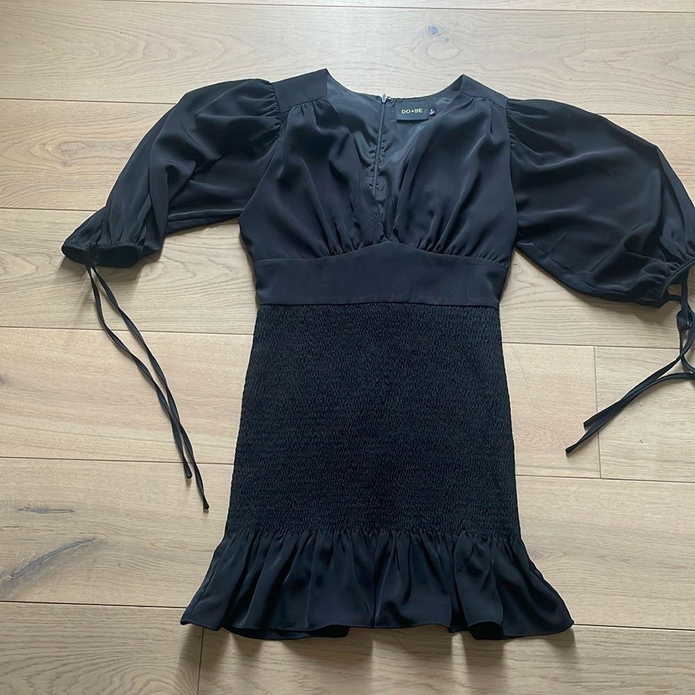 Black Mini Dress Do +Be